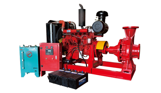 Head Range：60-90 m Motor Power：7.5-120 kW Inlet/Outlet Range： DN25-DN400 Skid Diesel Driven Fire Pump